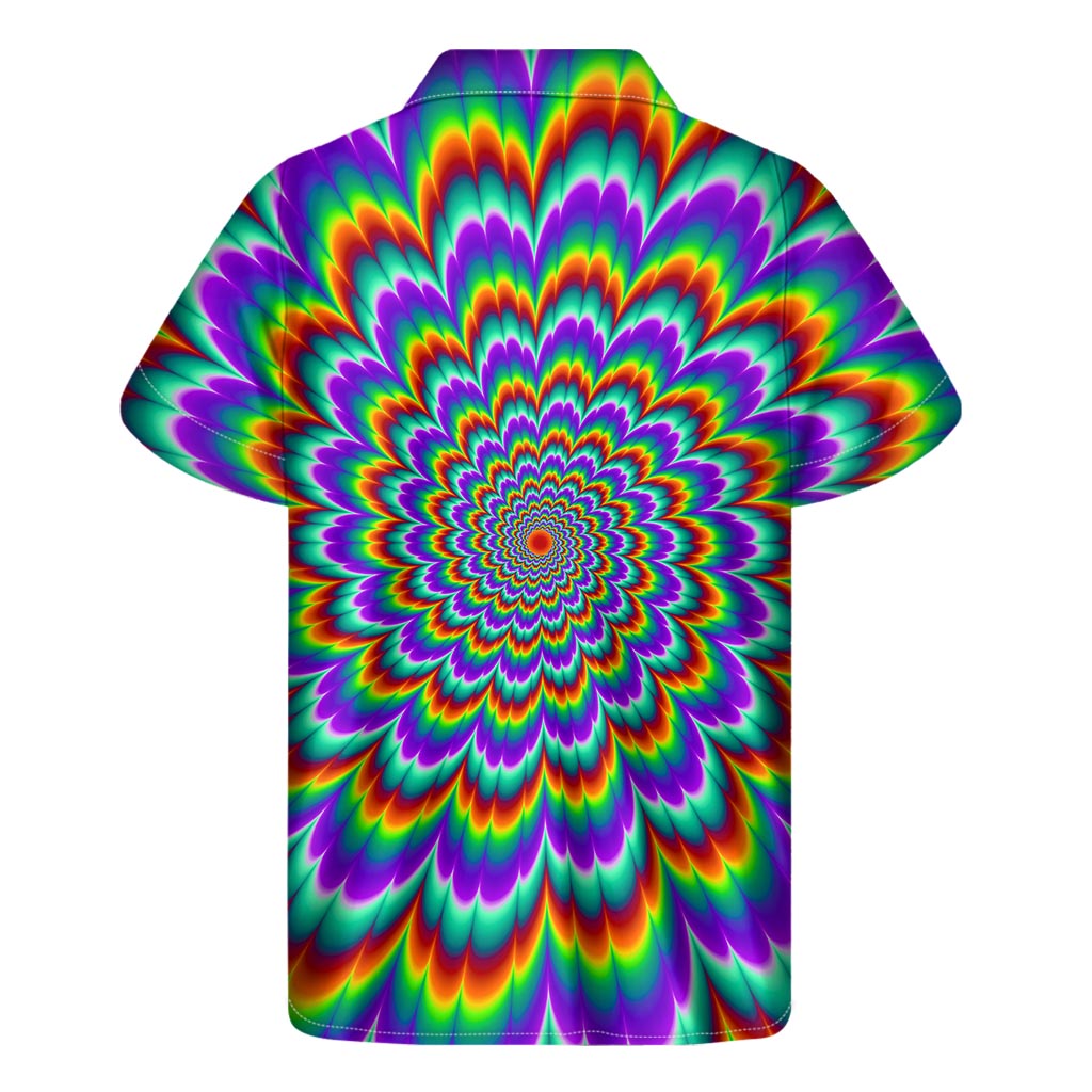 Psychedelic Expansion: Hawaiian Vibe Short Sleeve Shirt - 2