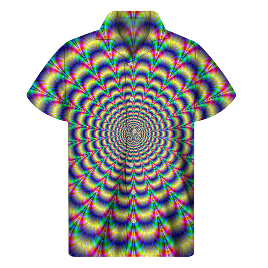 Psychedelic Visions: Hawaiian Short Sleeve Shirt - 1