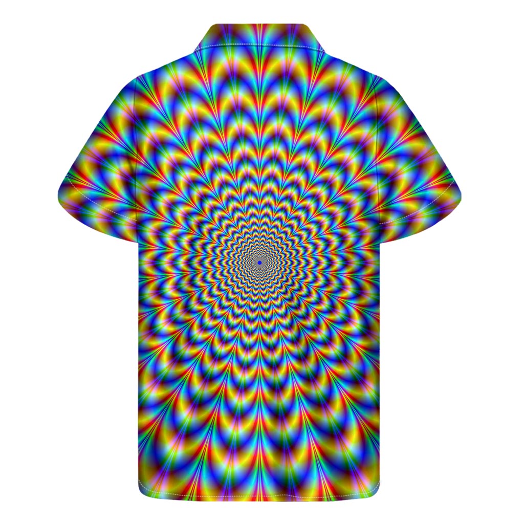 Surf's Up: Psychedelic Wave Hawaiian Short Sleeve Shirt - 1