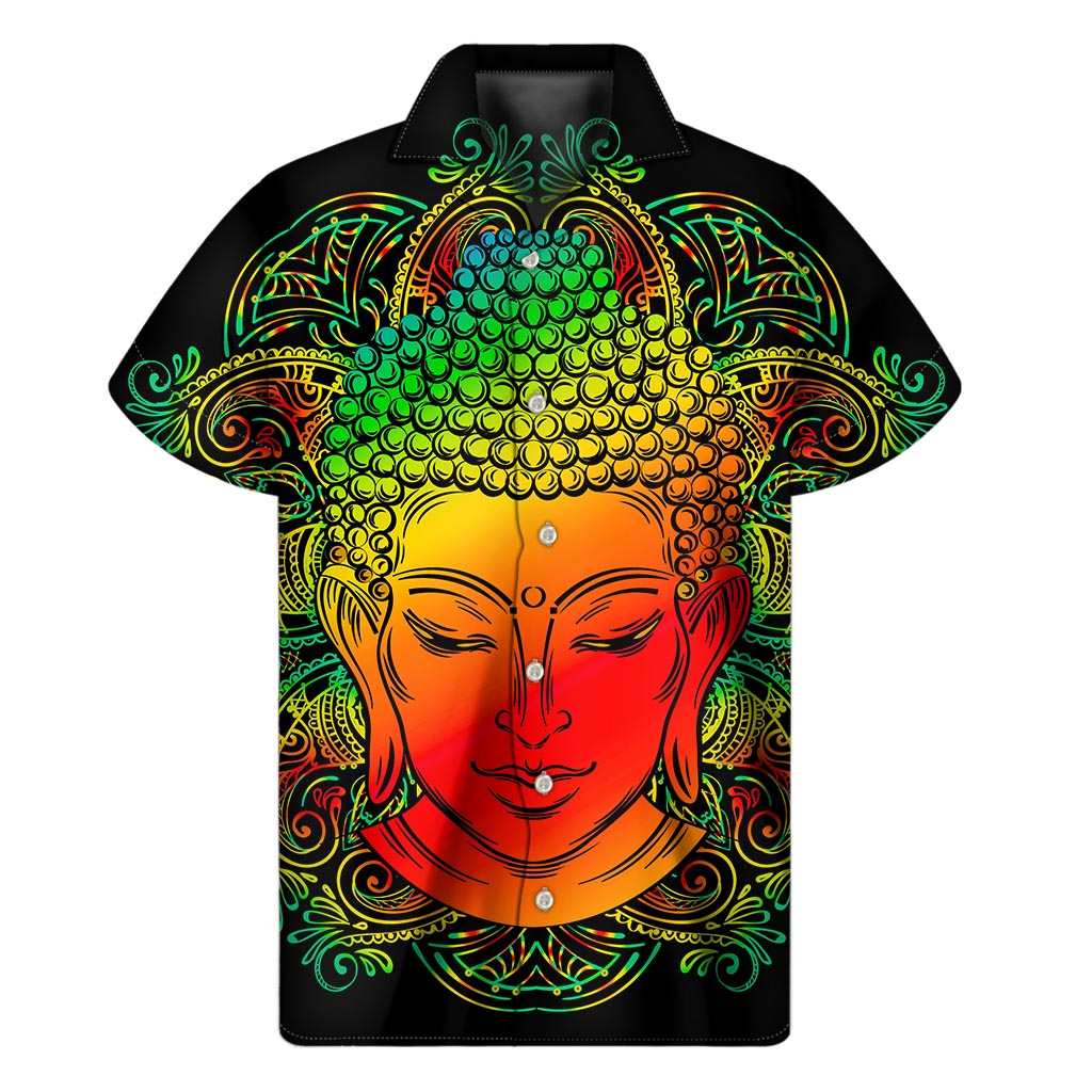 Reggae Buddha Hawaiian Aloha Shirt - 1