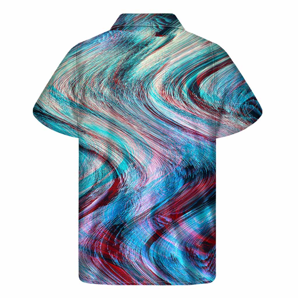 Smoke Psychedelic Hawaiian Aloha Shirt - 2