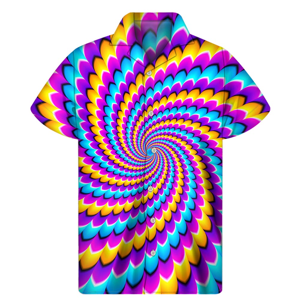 Spiral Colors Hawaiian Sunset Men&#39;s Short Sleeve Shirt - 1