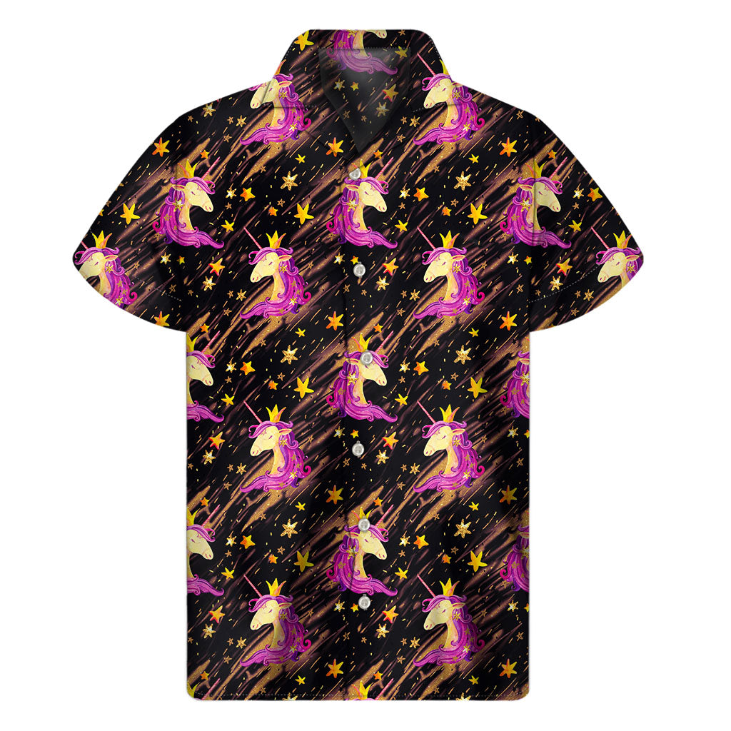 Star Fairy Unicorn Hawaiian Shirt for Men - 1