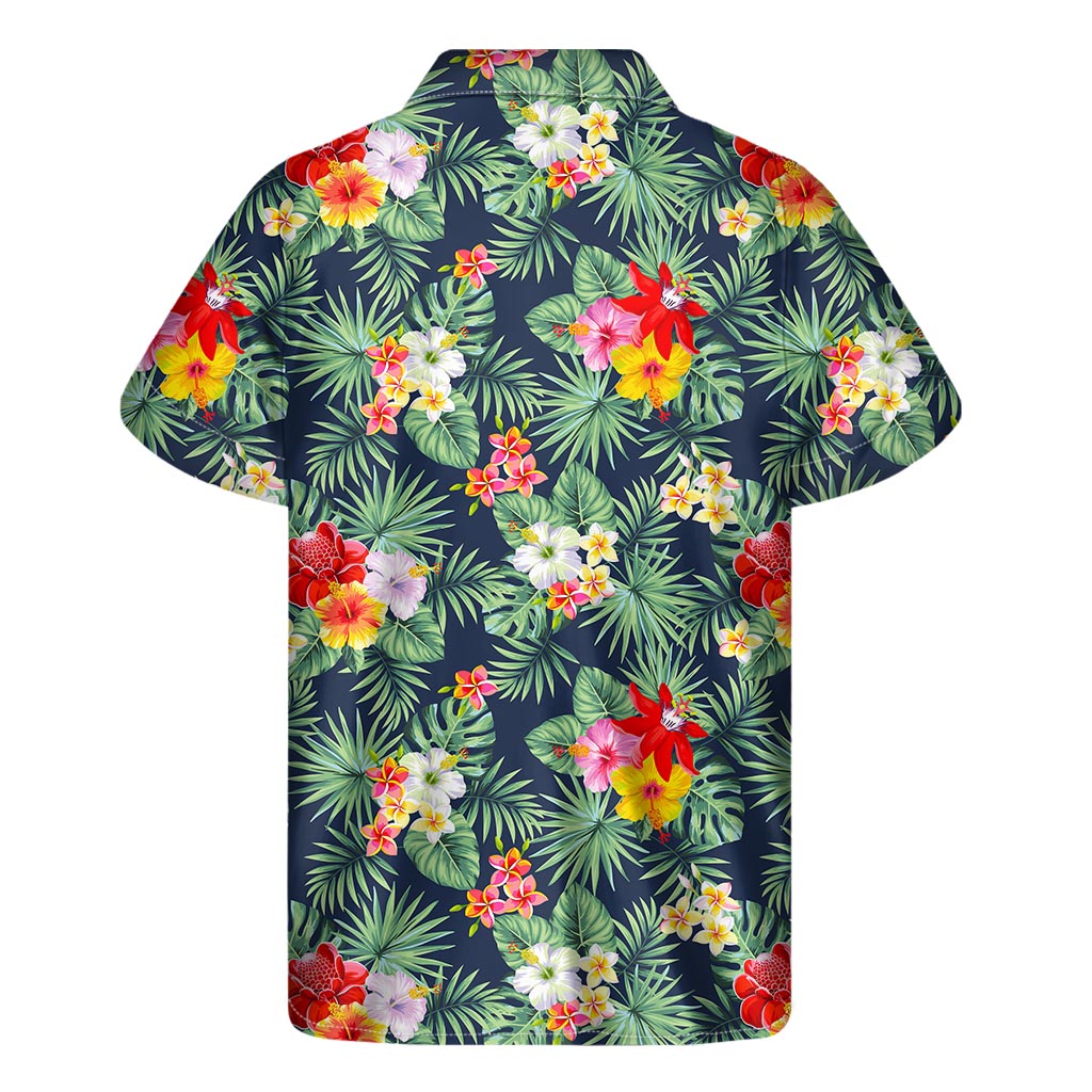 Summer Vibes: Hawaiian Print Short Sleeve Shirt - 2