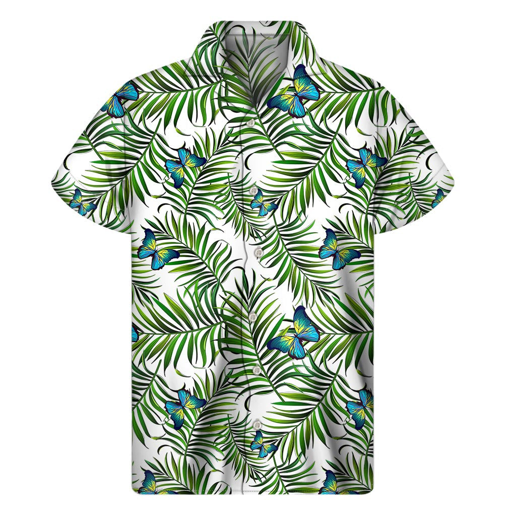 Island Vibes: Tropical Butterfly Hawaiian Shirt - 1