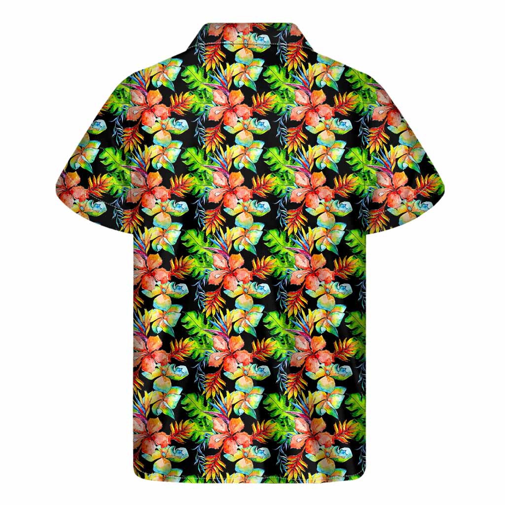 Island Vibes: Hawaiian Hibiscus Short Sleeve Shirt - 2