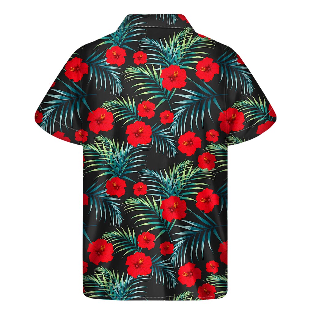 Hawaiian Hibiscus Bliss: Men's Short Sleeve Shirt - 1