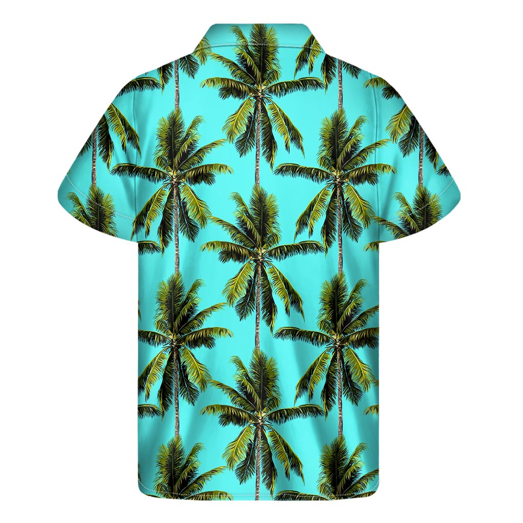 Tropical Palm Paradise: Hawaiian Outfit Short Sleeve Shirt - 2