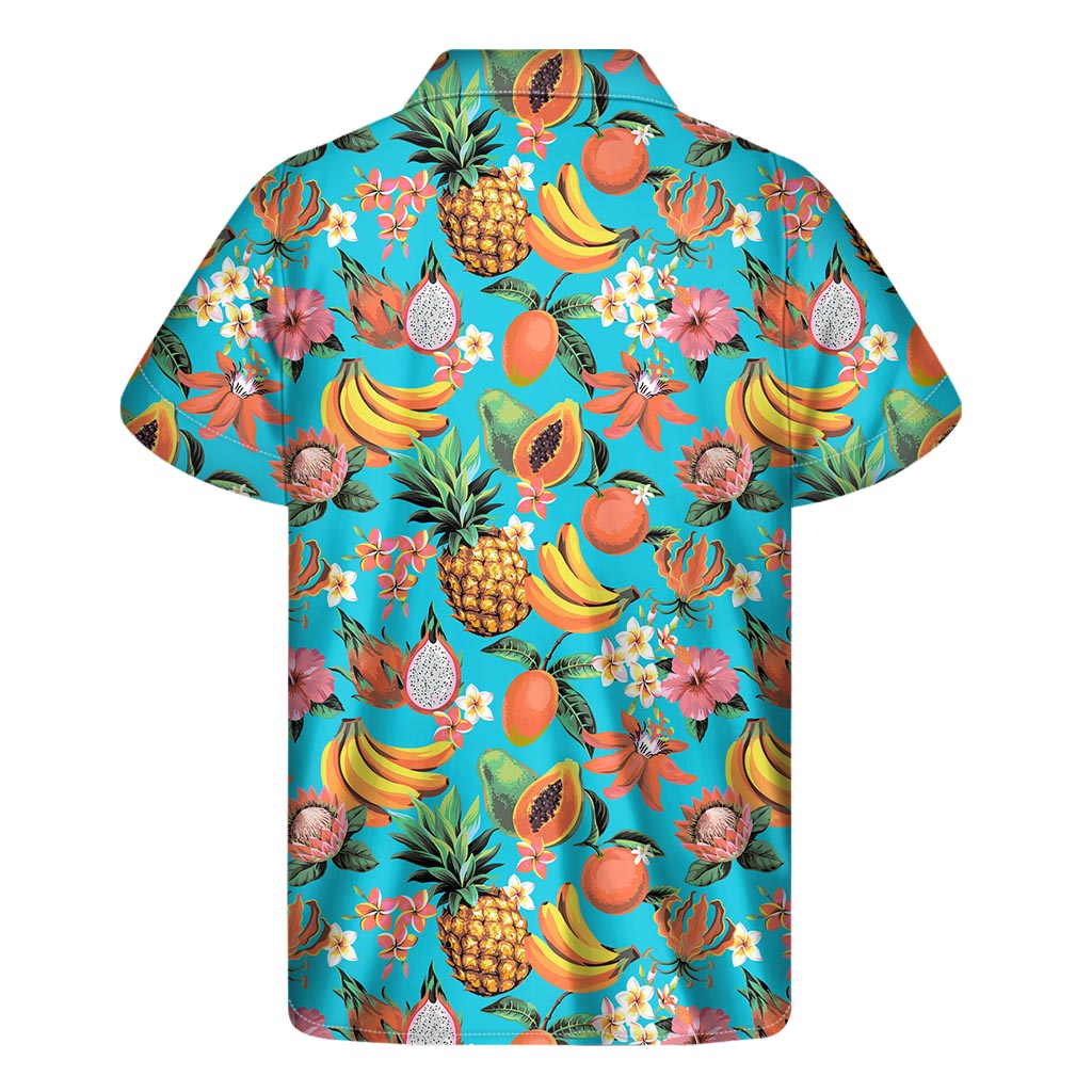 Vintage Tropical Fruits Hawaiian Shirt - 2