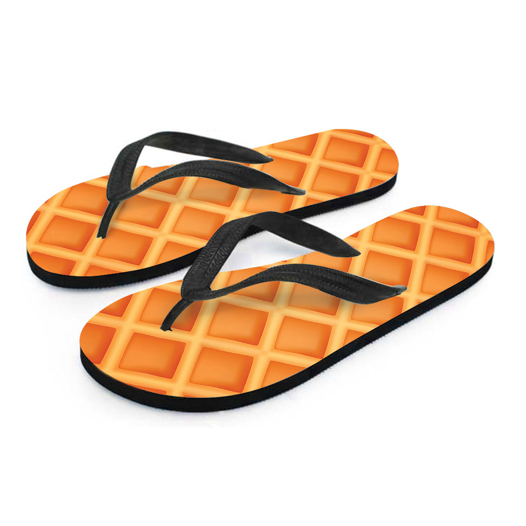 Beach-Ready: Hawaiian Waffle Print Flip Flops to Complete Your Island Outfit - 1