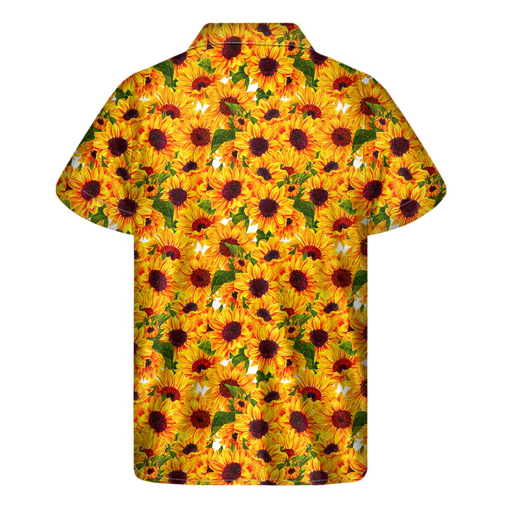 Watercolor Sunflower Hawaiian Shirt - Embrace the Aloha Spirit! - 2