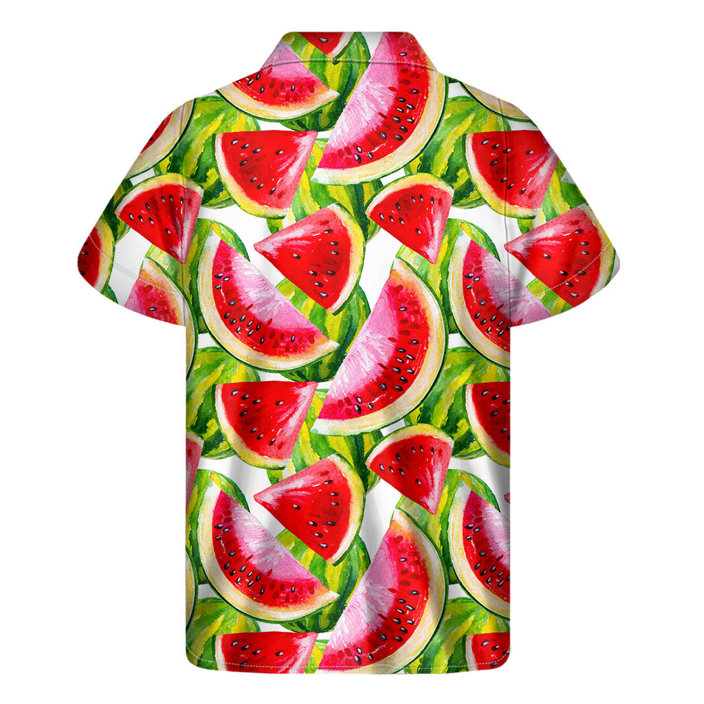 Watermelon Bliss: Hawaiian Short Sleeve Shirt - 2