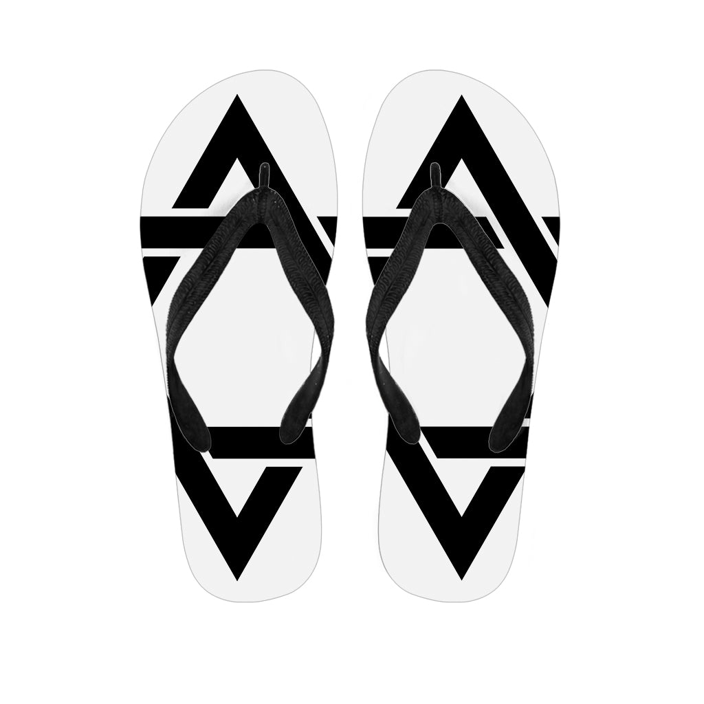 Star of David Hawaiian Dreams Flip Flops - 1