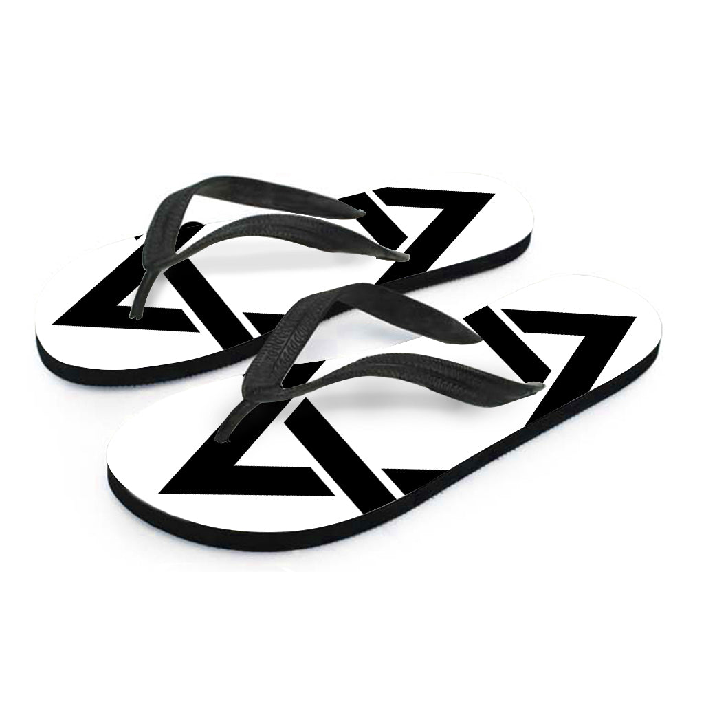 Star of David Hawaiian Dreams Flip Flops - 2