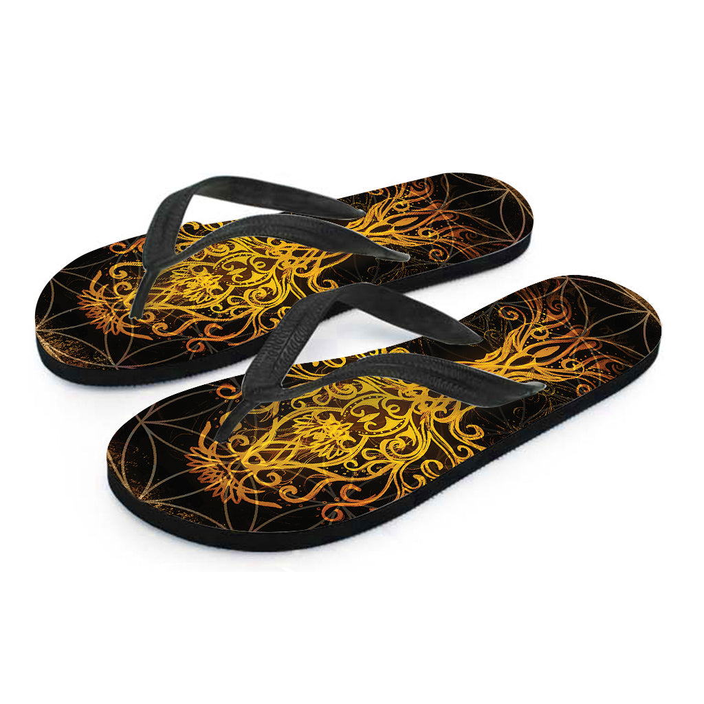 Yggdrasil Tree of Life Hawaiian Flip Flops: Step into Paradise with Style - 2